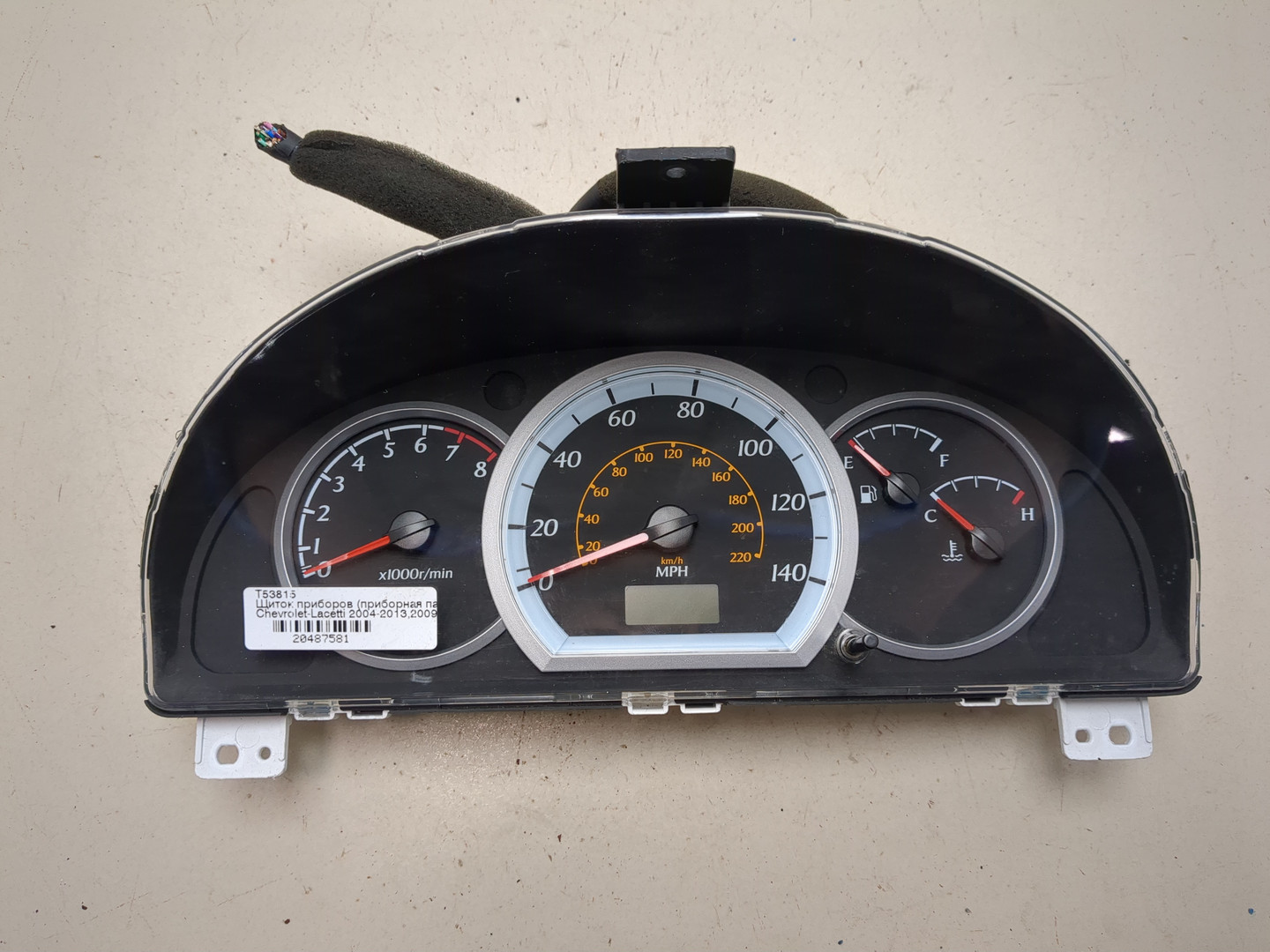 Панель приборов