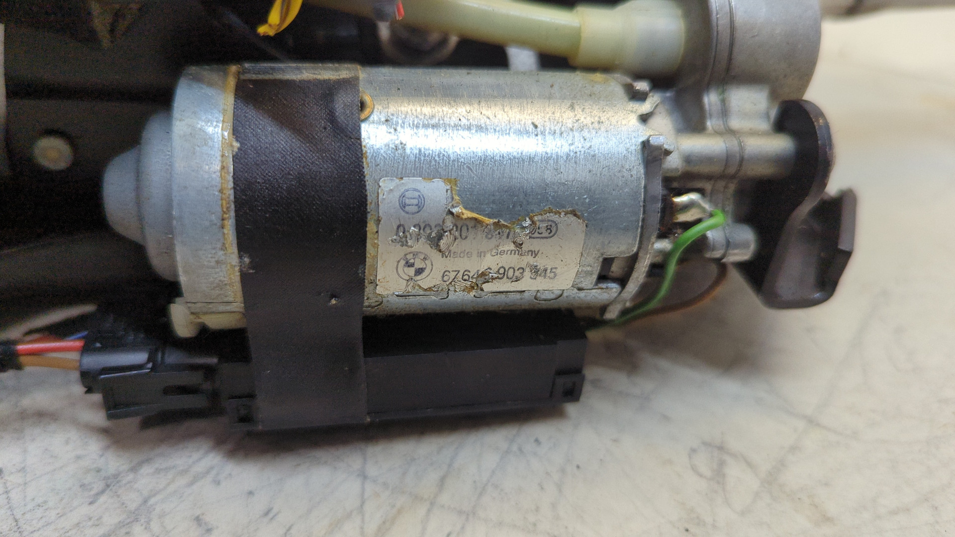 Колонка рулевая