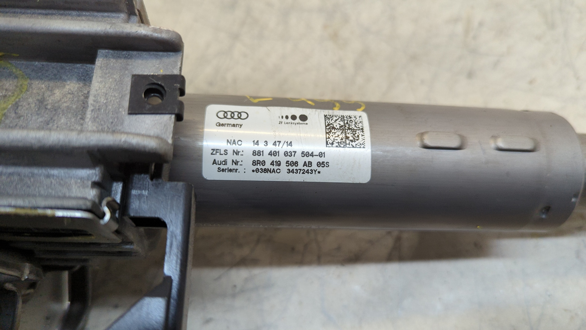 Колонка рулевая