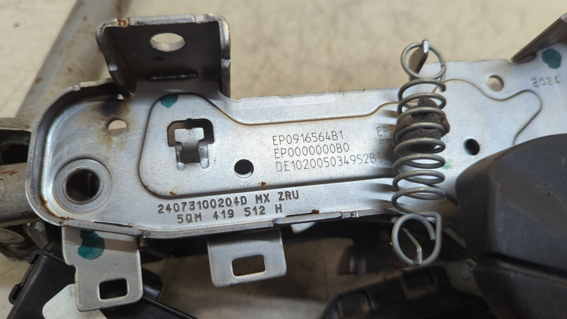 Колонка рулевая