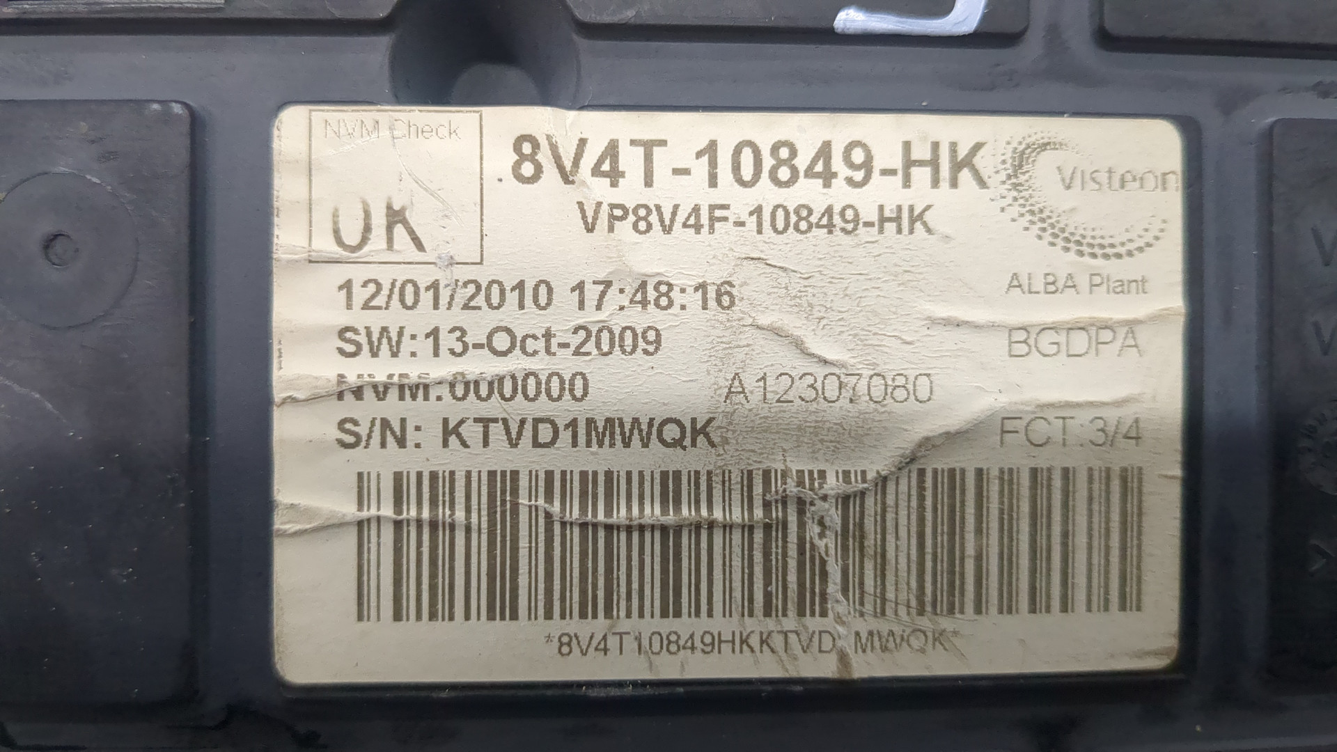 Панель приборов