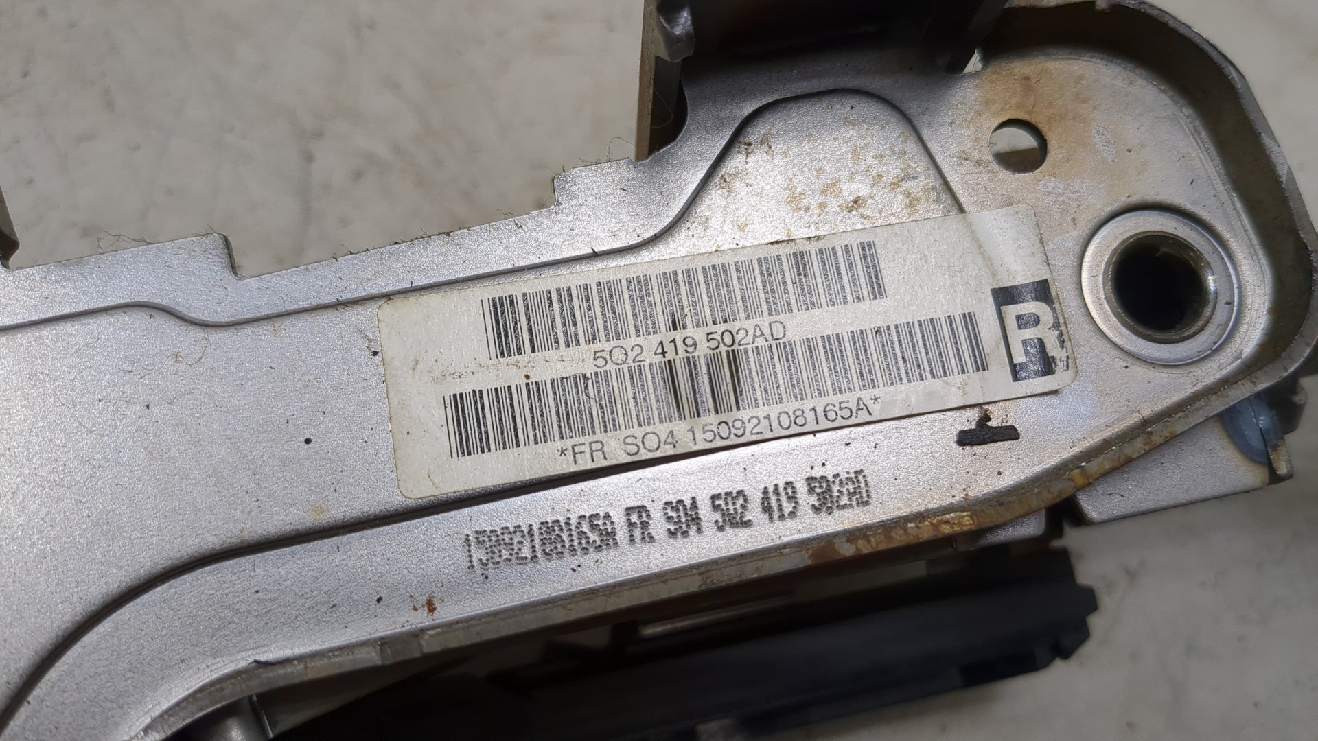 Колонка рулевая