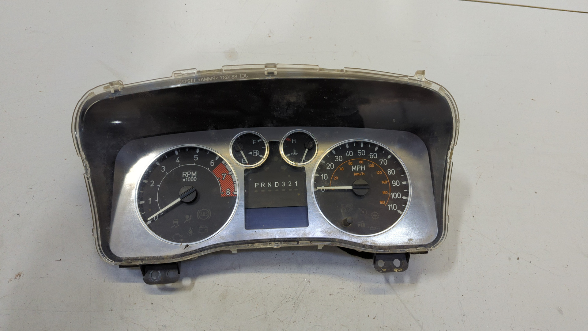 Панель приборов