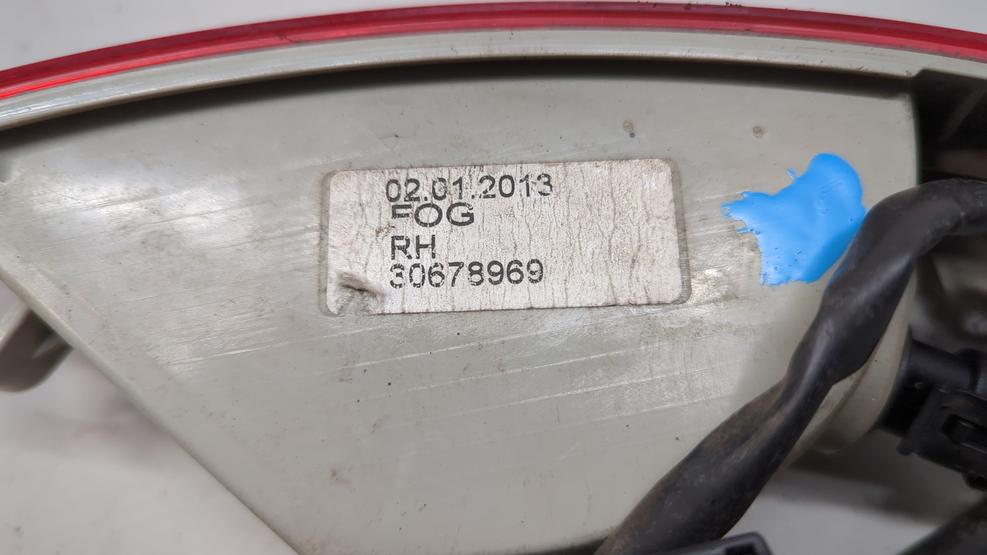 Фара противотуманная правая