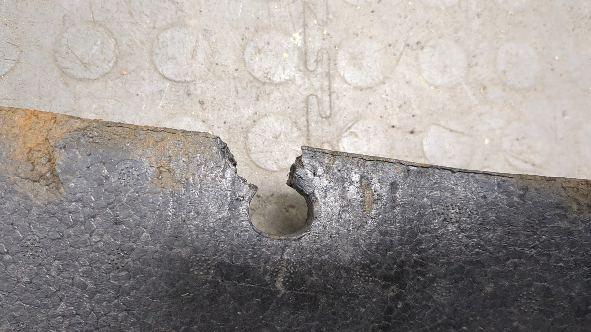 Наполнитель заднего бампера