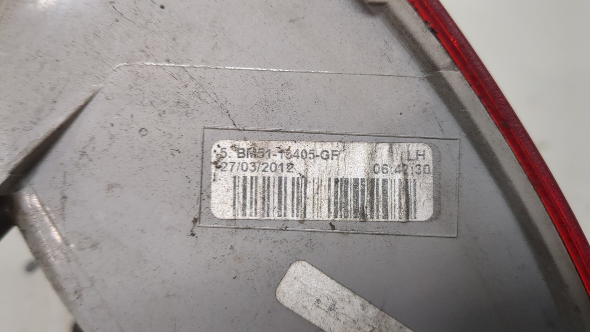 Фонарь задний левый