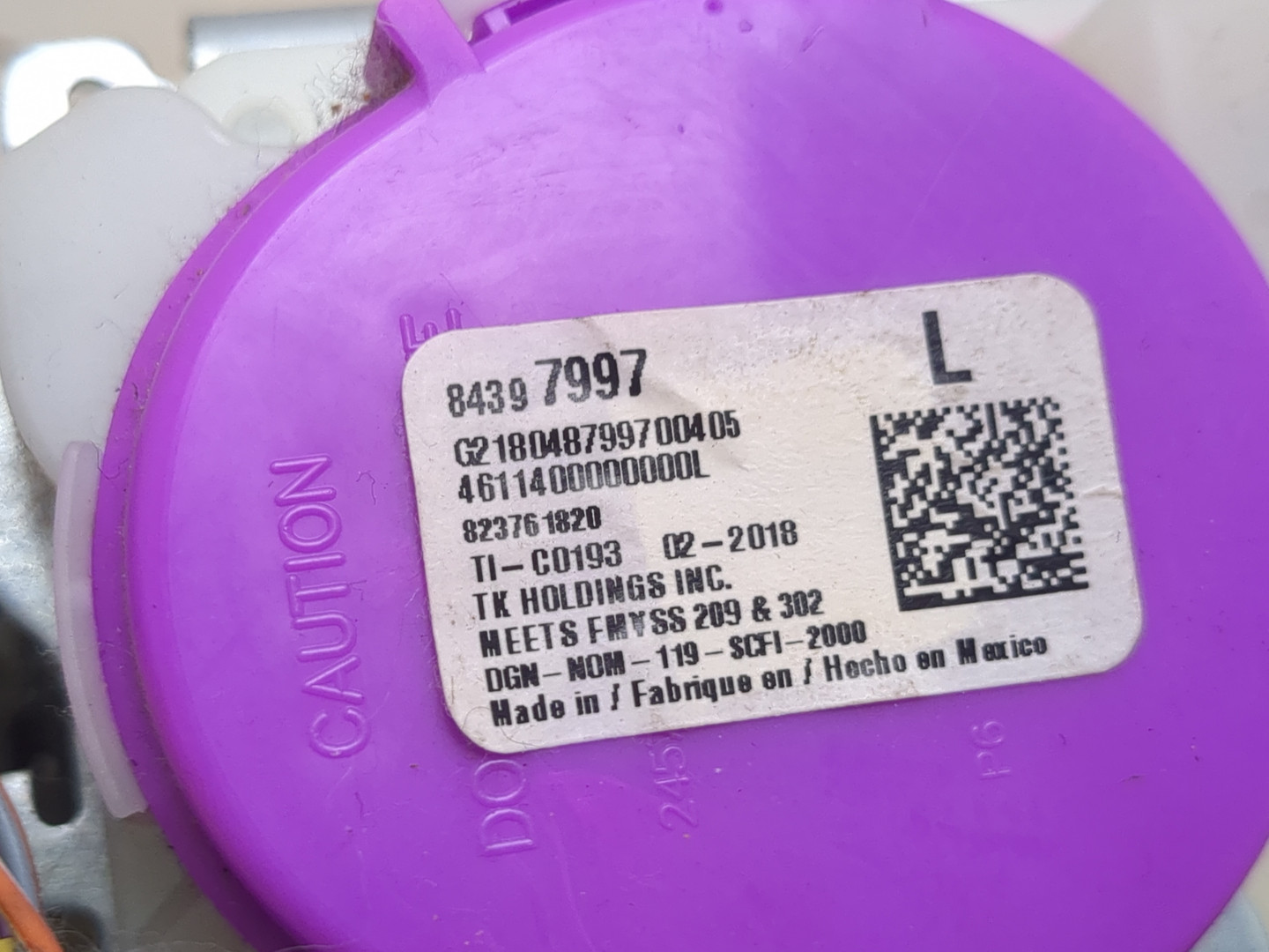 Ремень безопасности