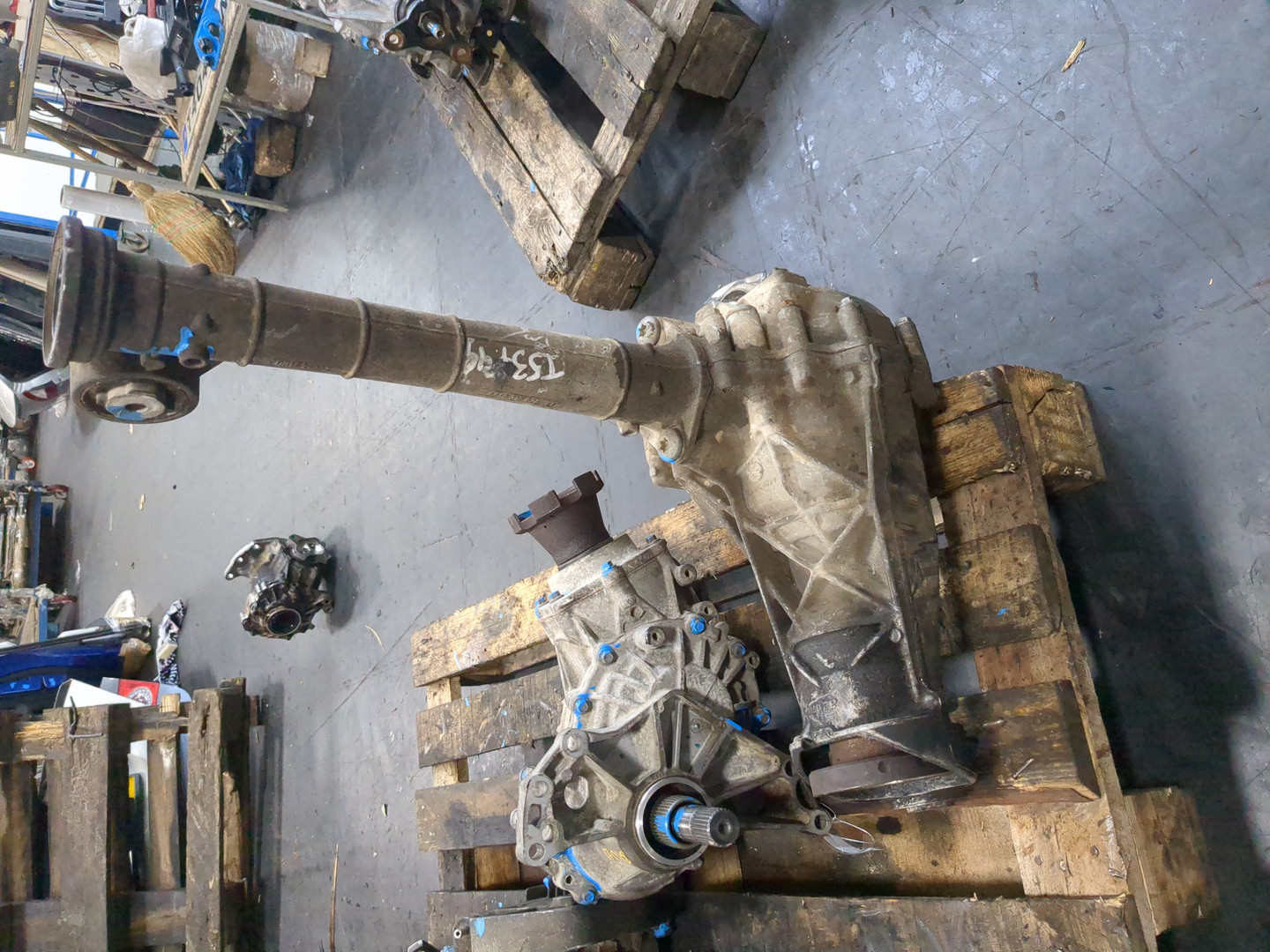 Редуктор переднего моста