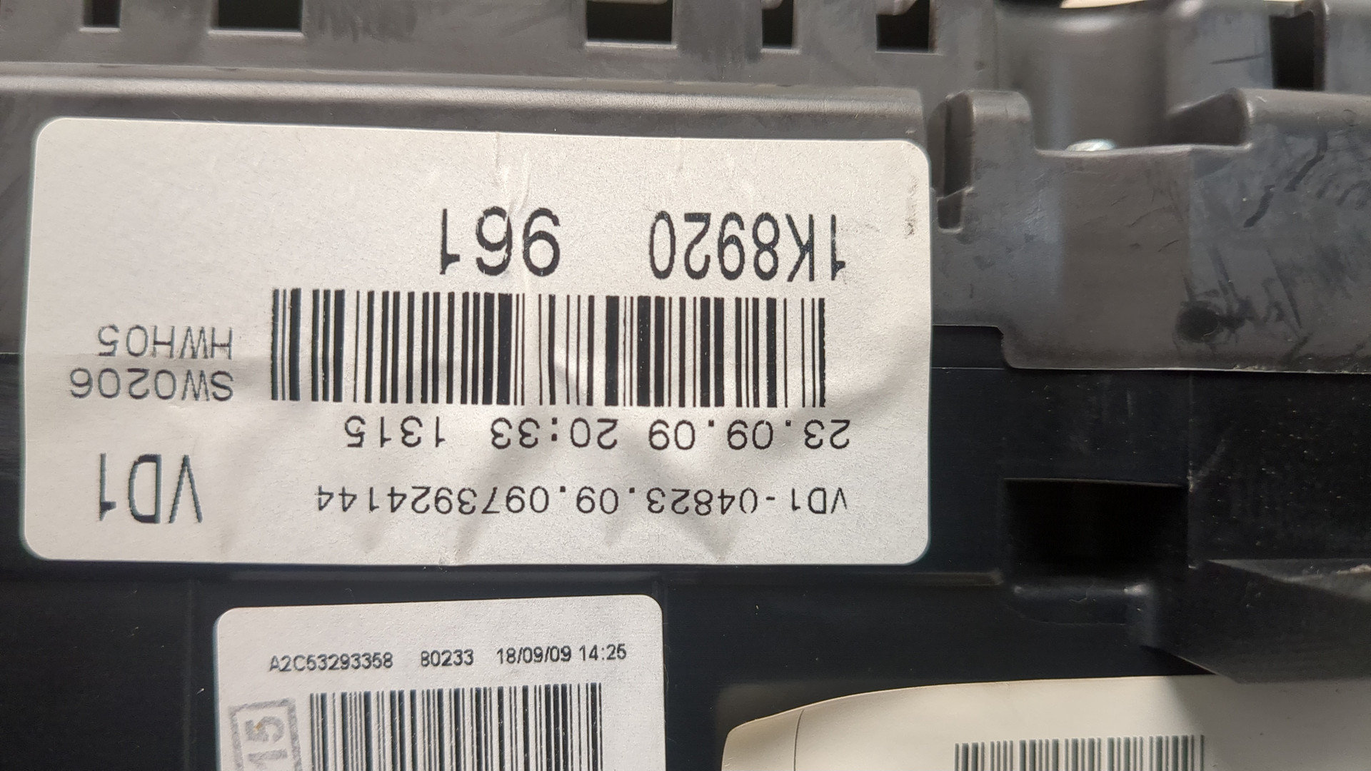 Панель приборов