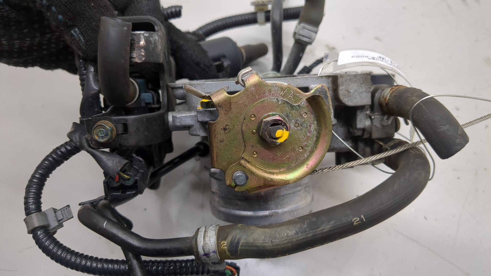 Заслонка дроссельная электрическая