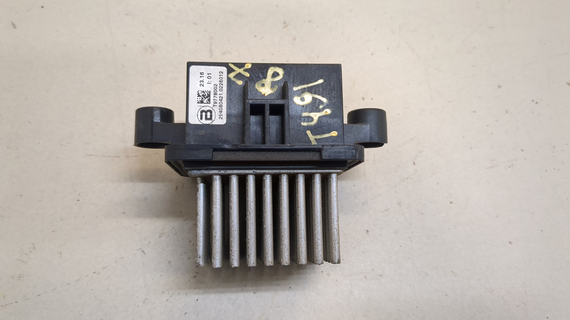 Резистор отопителя