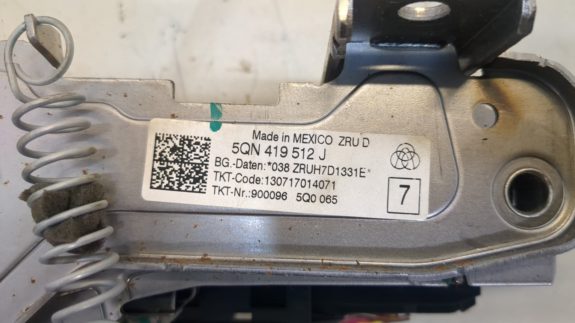 Колонка рулевая