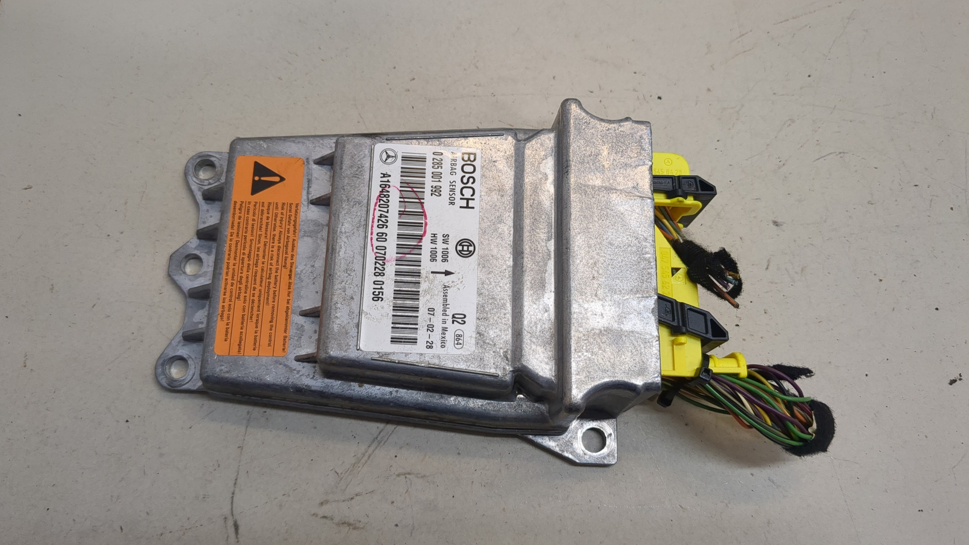 Блок управления подушек безопасности (AIR BAG)