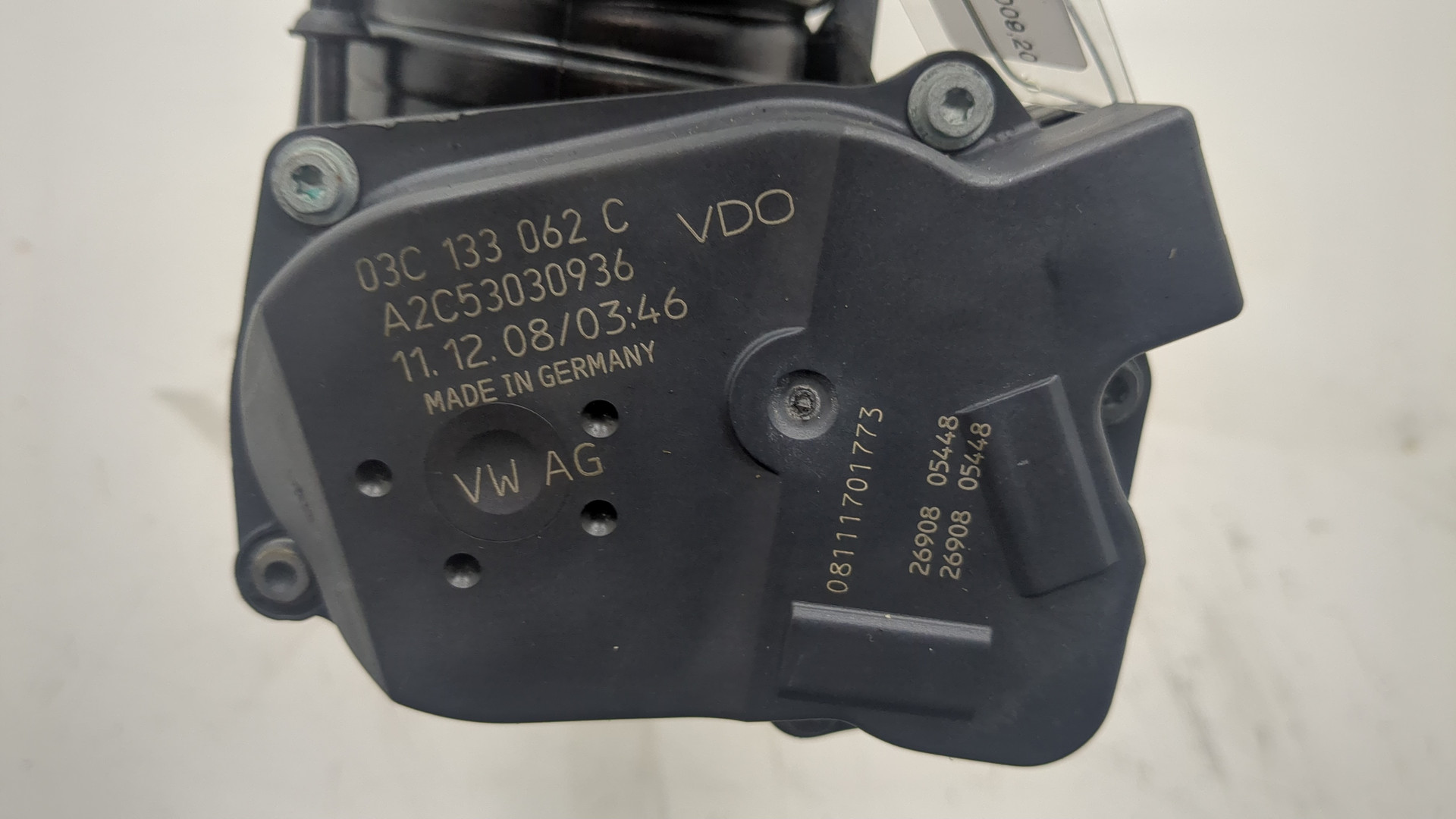 Заслонка дроссельная электрическая