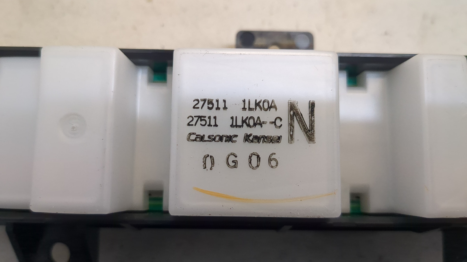 Переключатель отопителя