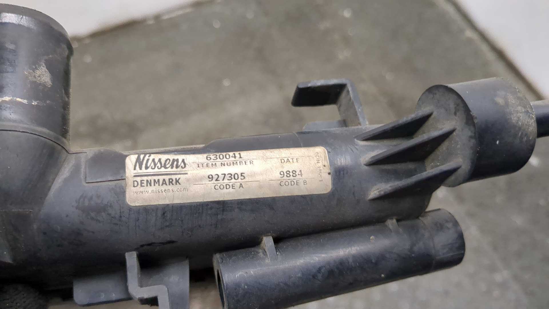 Радиатор охлаждения двигателя основной