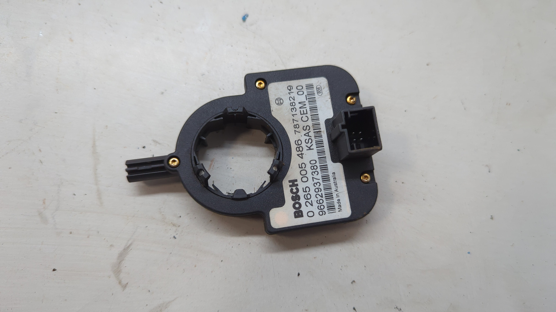 Датчик угла поворота рулевого колеса