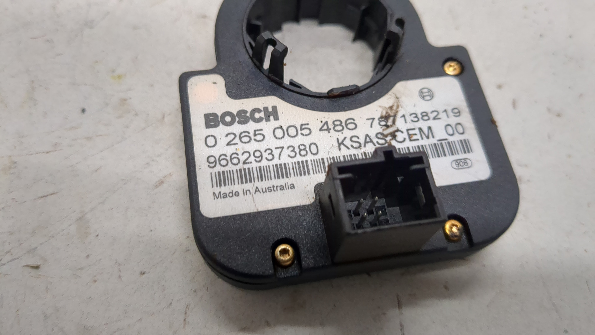 Датчик угла поворота рулевого колеса