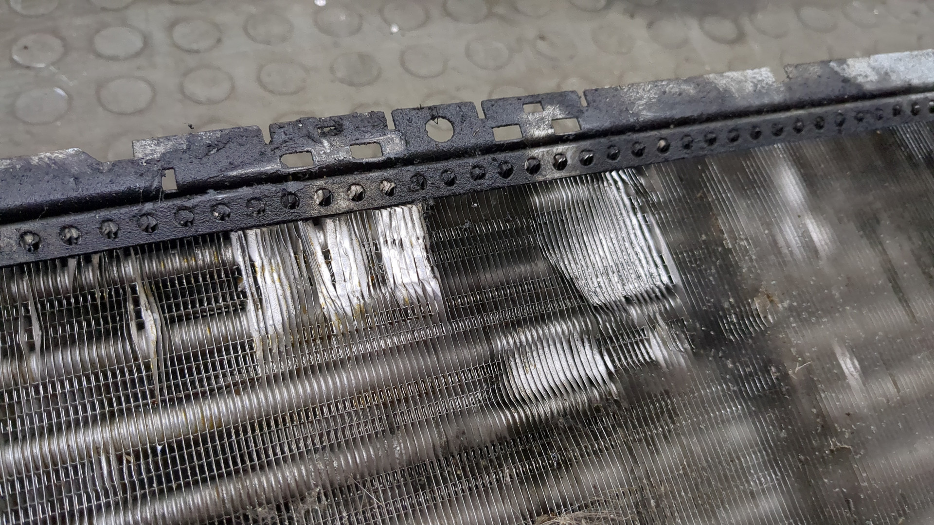 Радиатор охлаждения двигателя основной