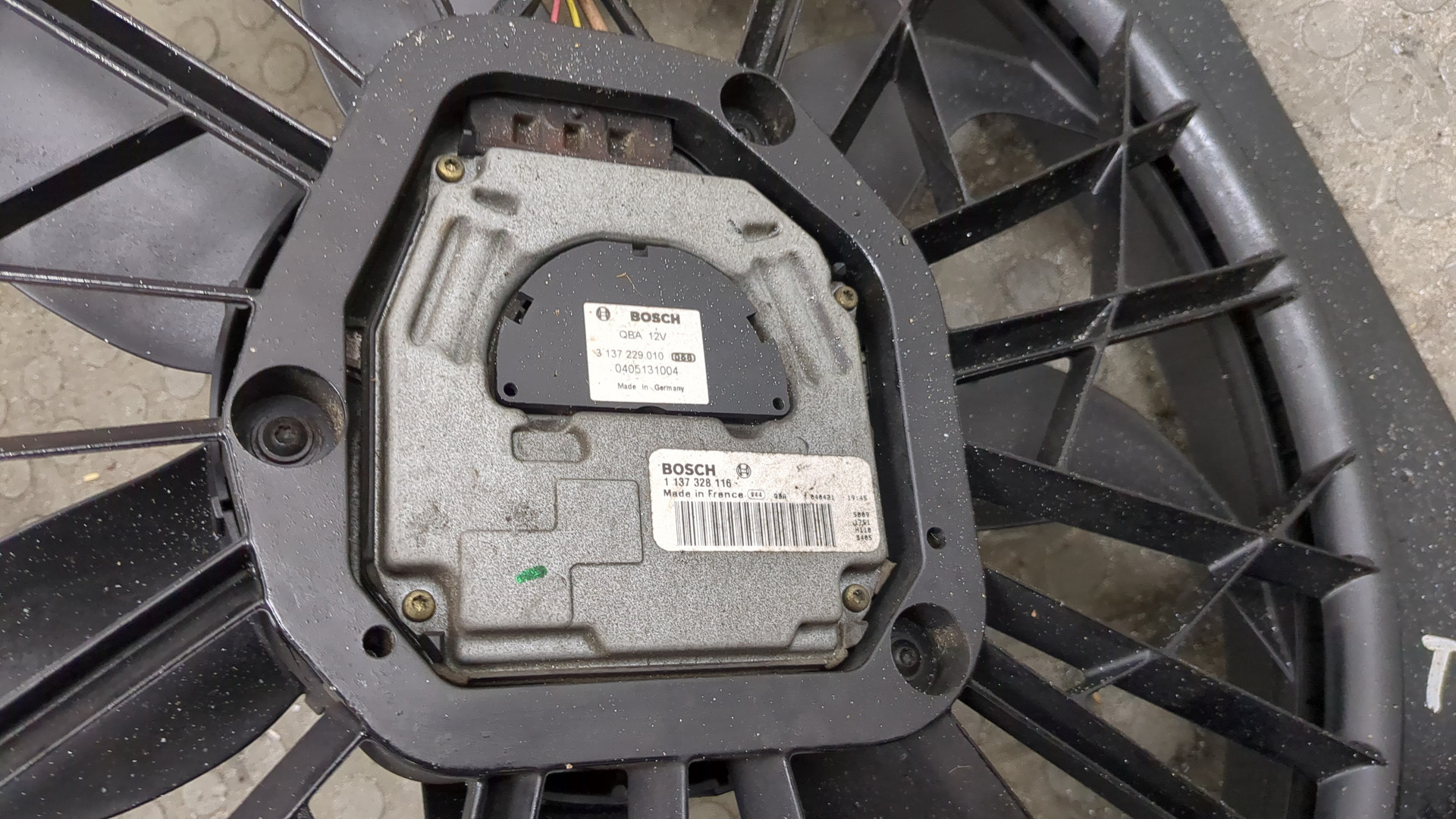 Вентилятор радиатора