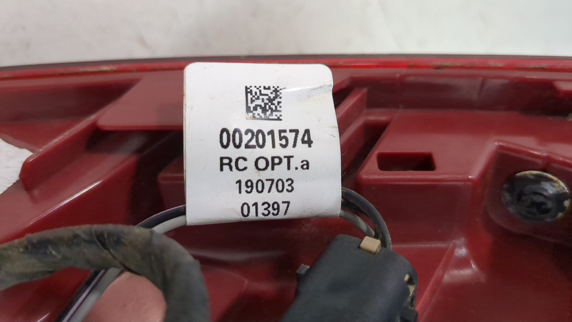 Фонарь задний левый