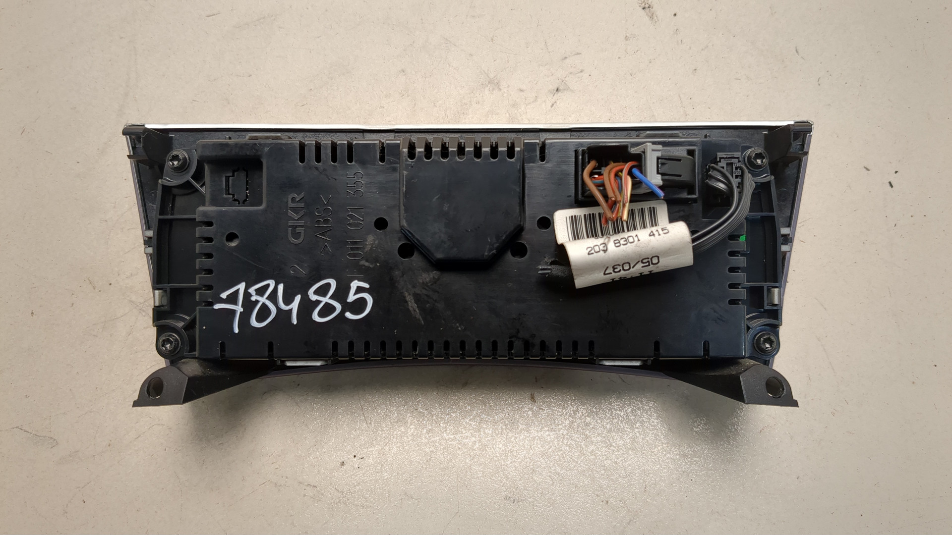 Переключатель отопителя