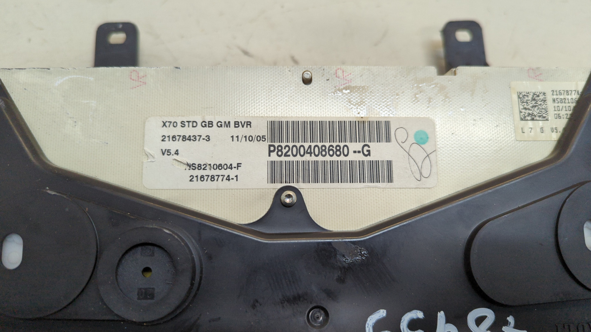 Панель приборов