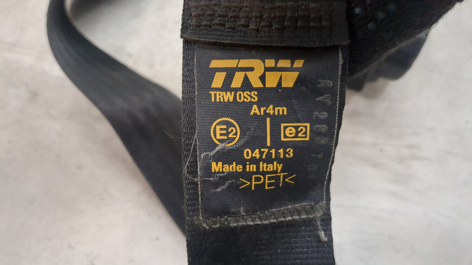 Ремень безопасности