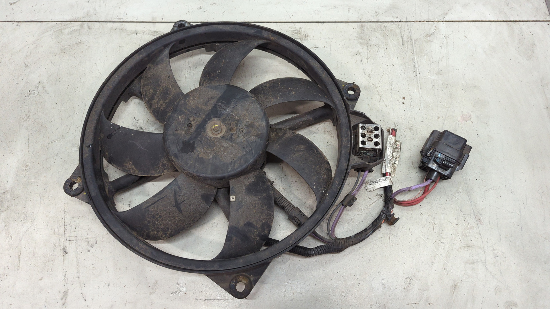 Вентилятор радиатора