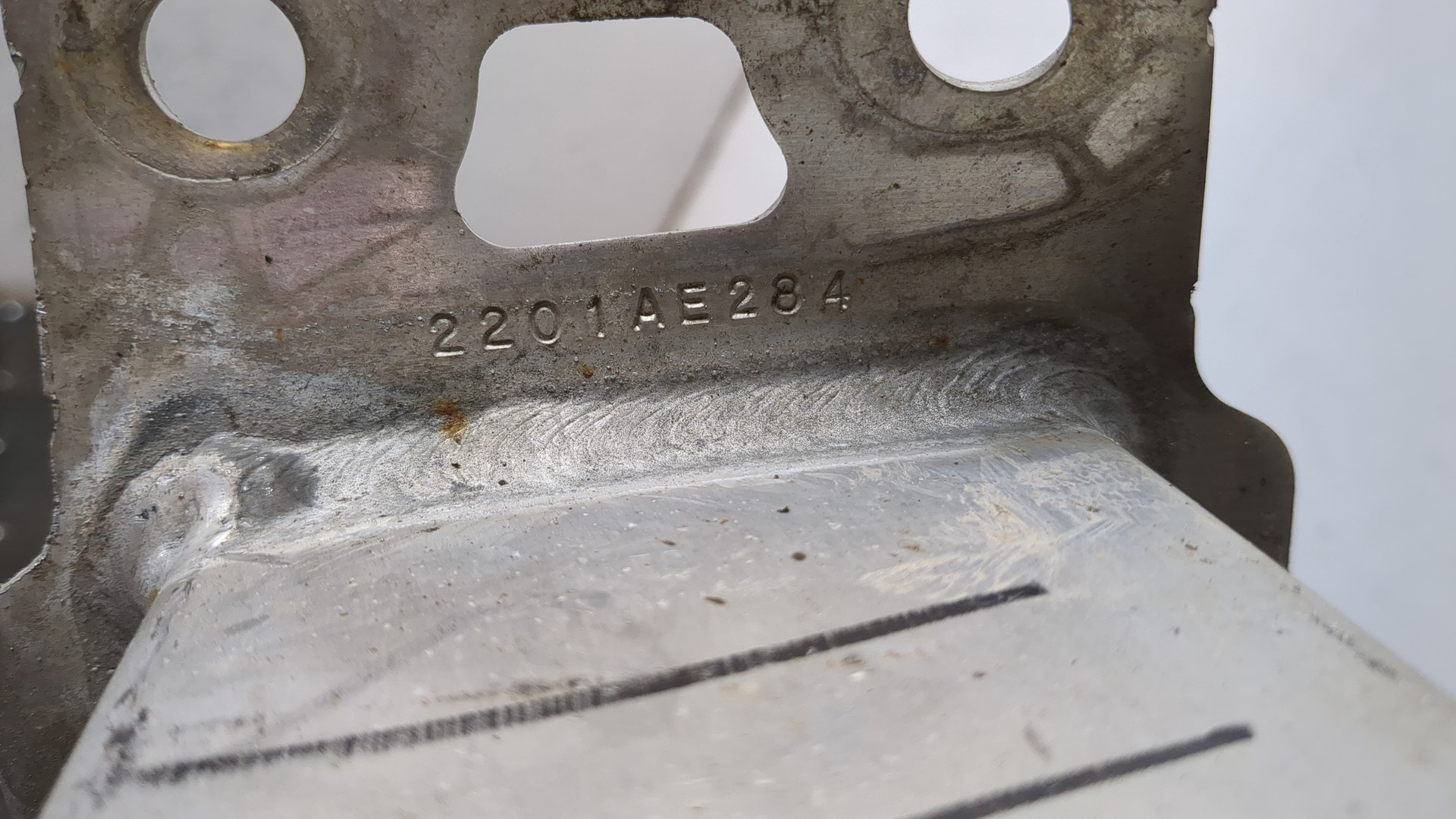 Усилитель заднего бампера