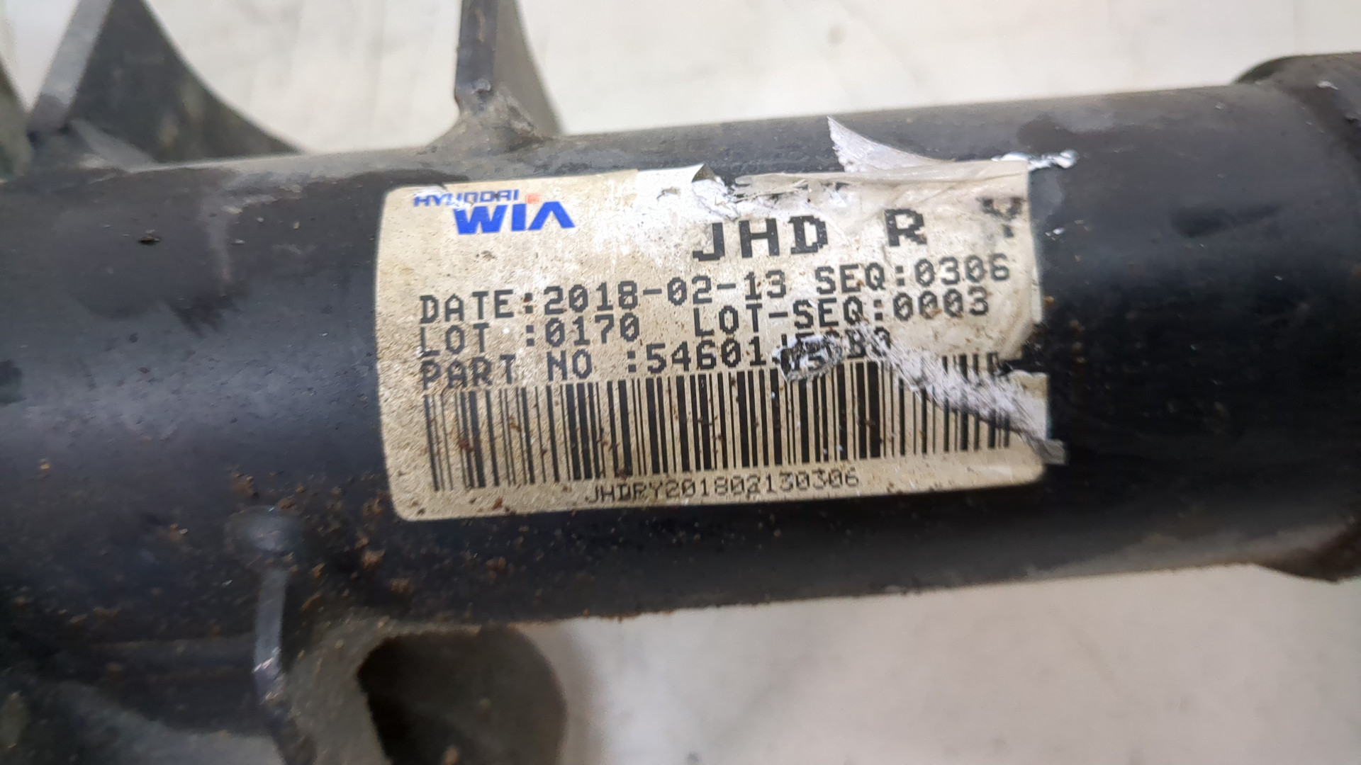 Амортизатор передний правый