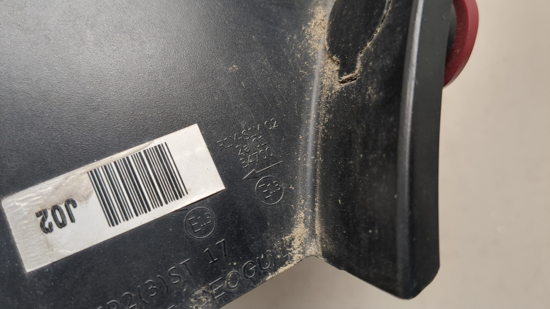 Фонарь задний левый