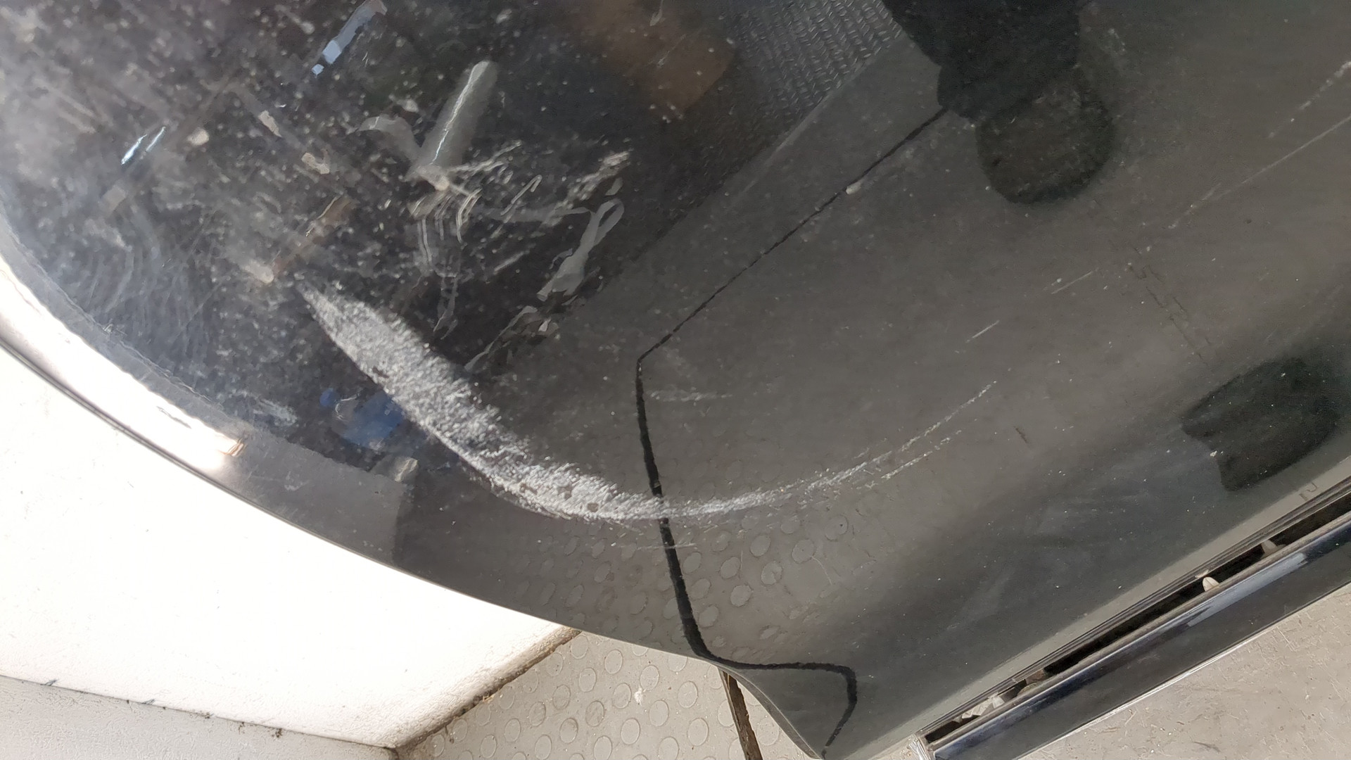 Дверь задняя левая