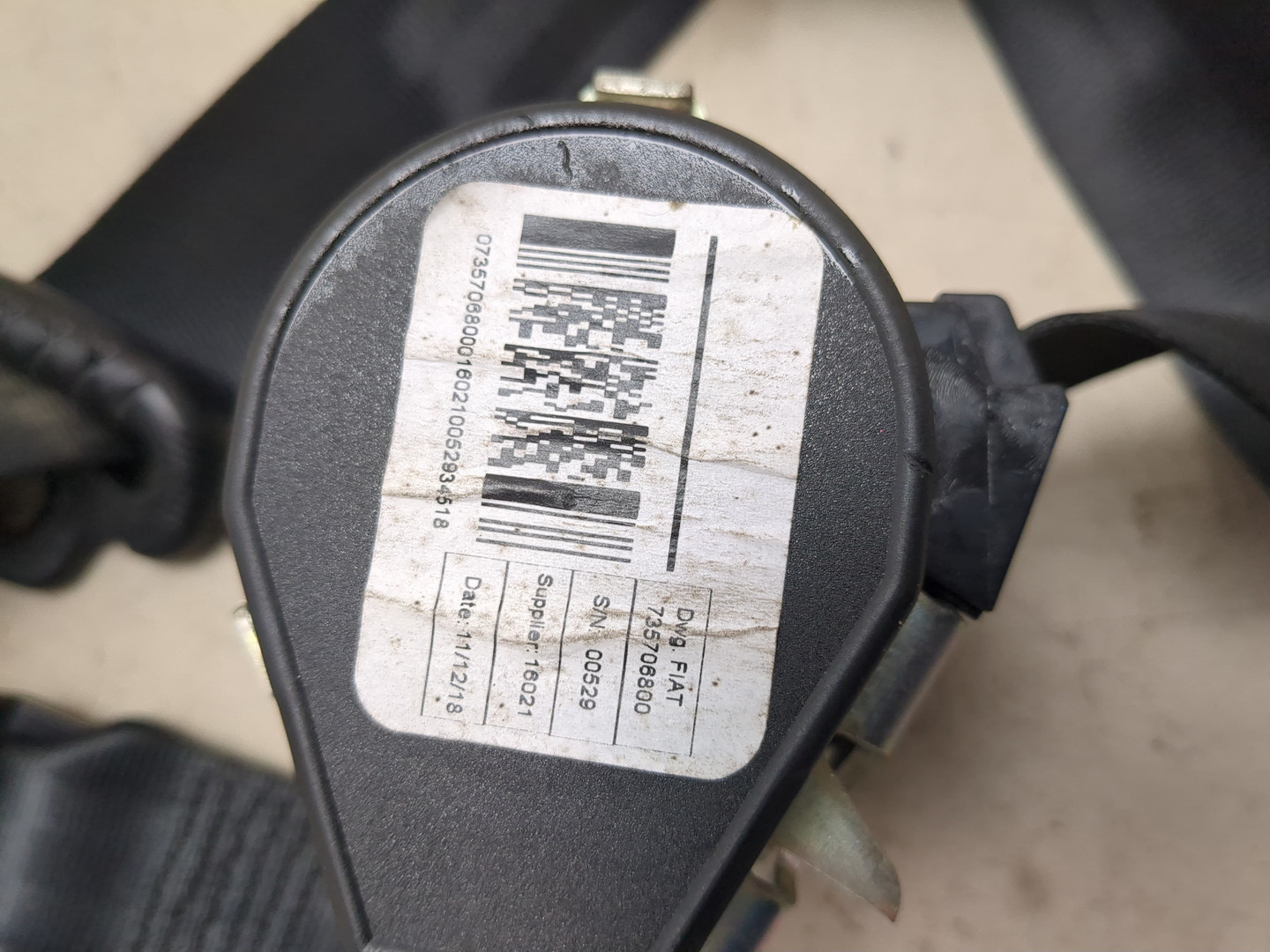 Ремень безопасности