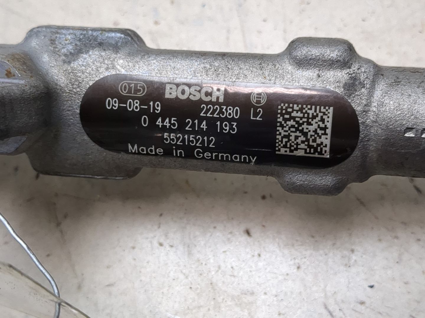 Рейка топливная (рампа)