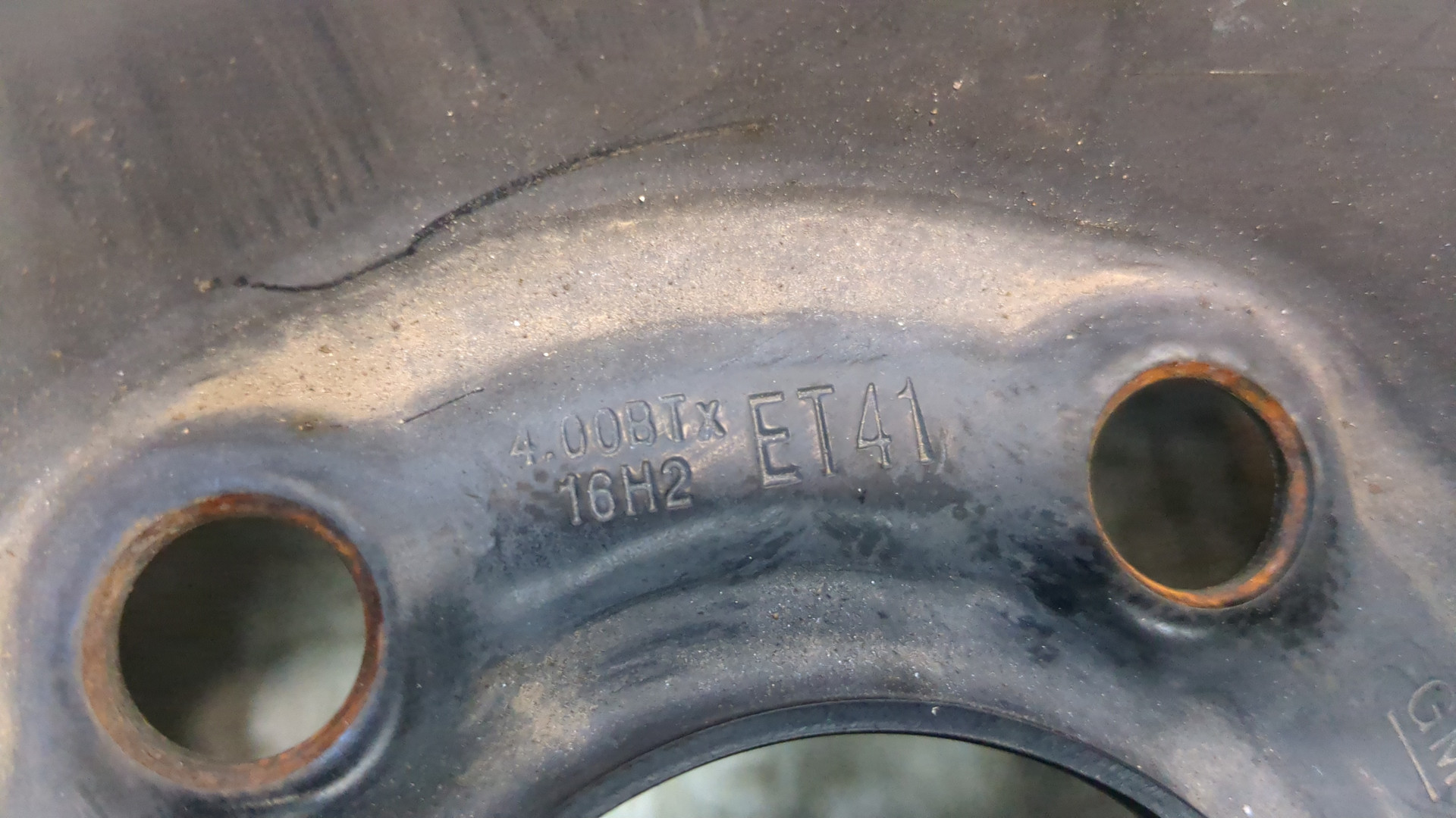 Диск запасного колеса/докатка