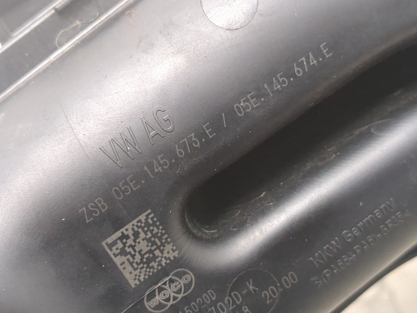 Патрубок интеркулера