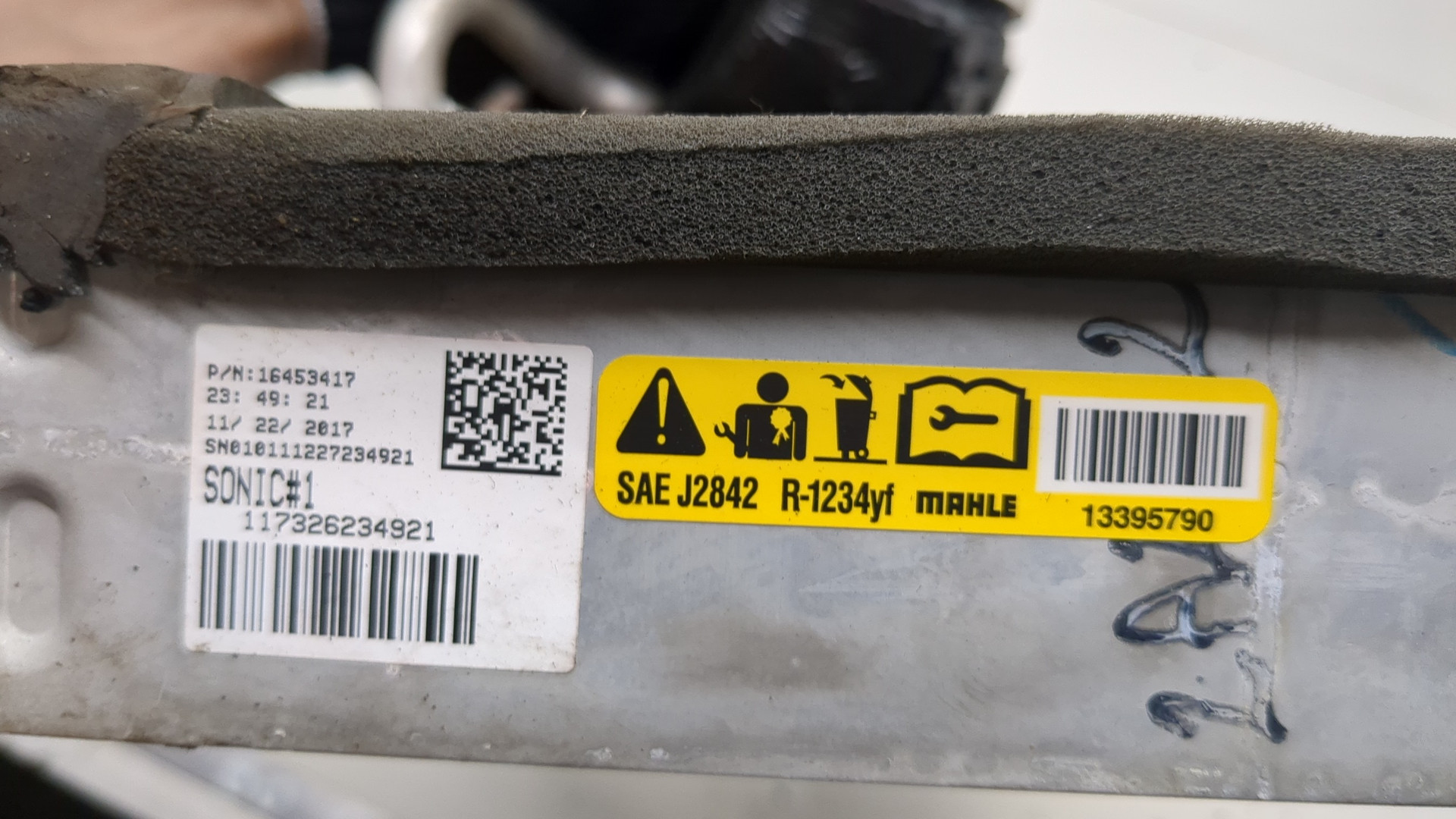 Радиатор кондиционера / конденсер