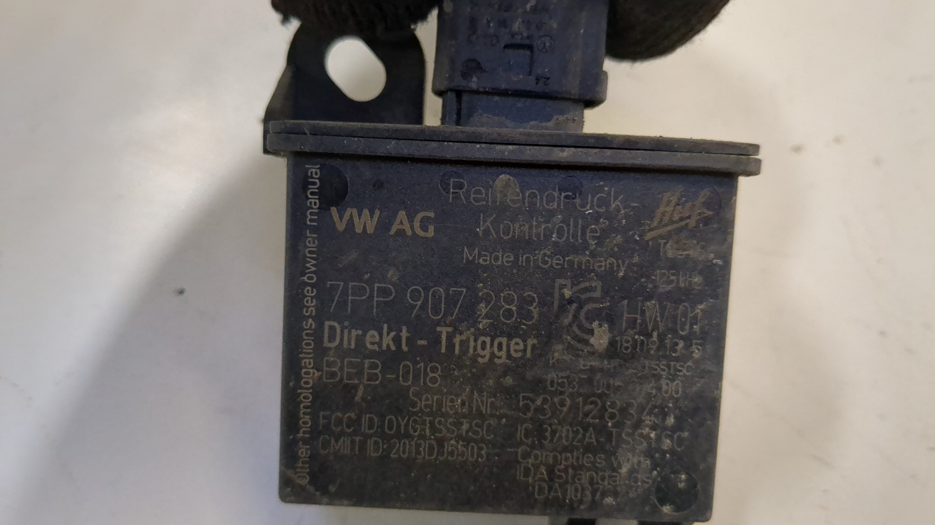 Датчик давления в шине