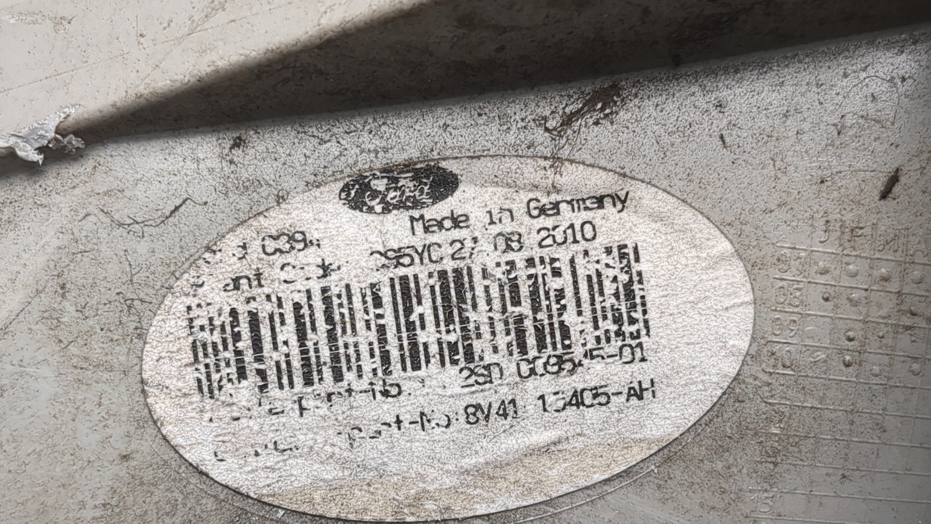 Фонарь задний левый