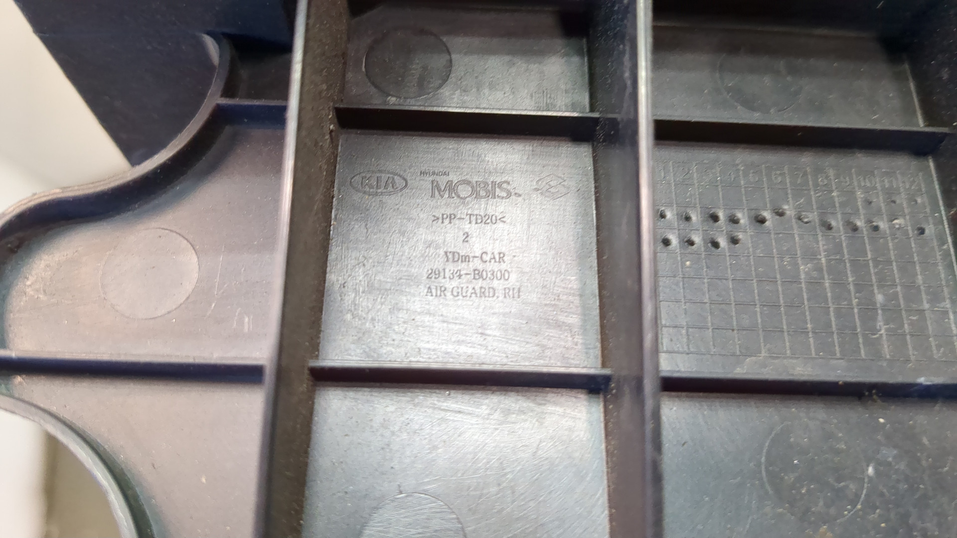 Воздухозаборник (внутри)