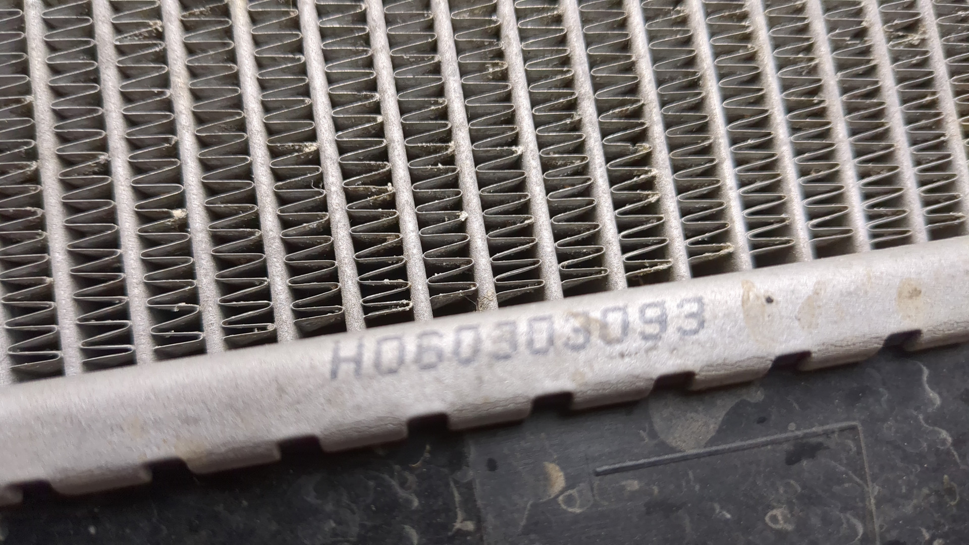 Радиатор охлаждения двигателя основной