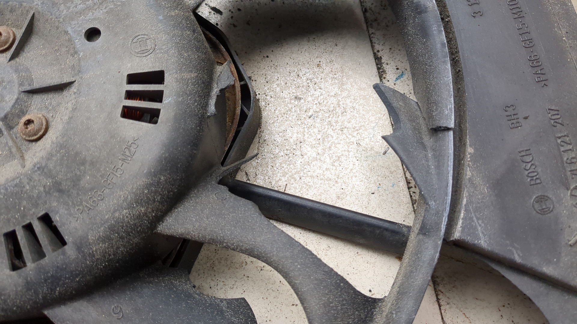 Вентилятор радиатора