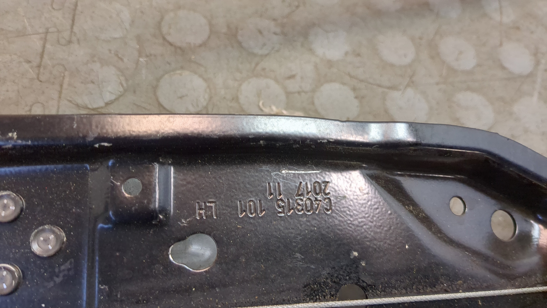 Стеклоподъемник электр. передний левый