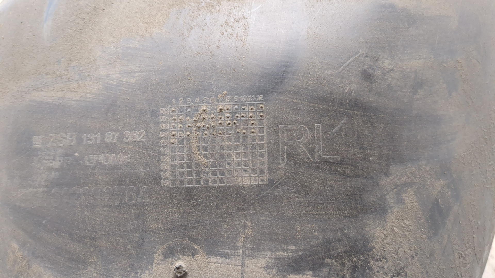 Локер задний левый