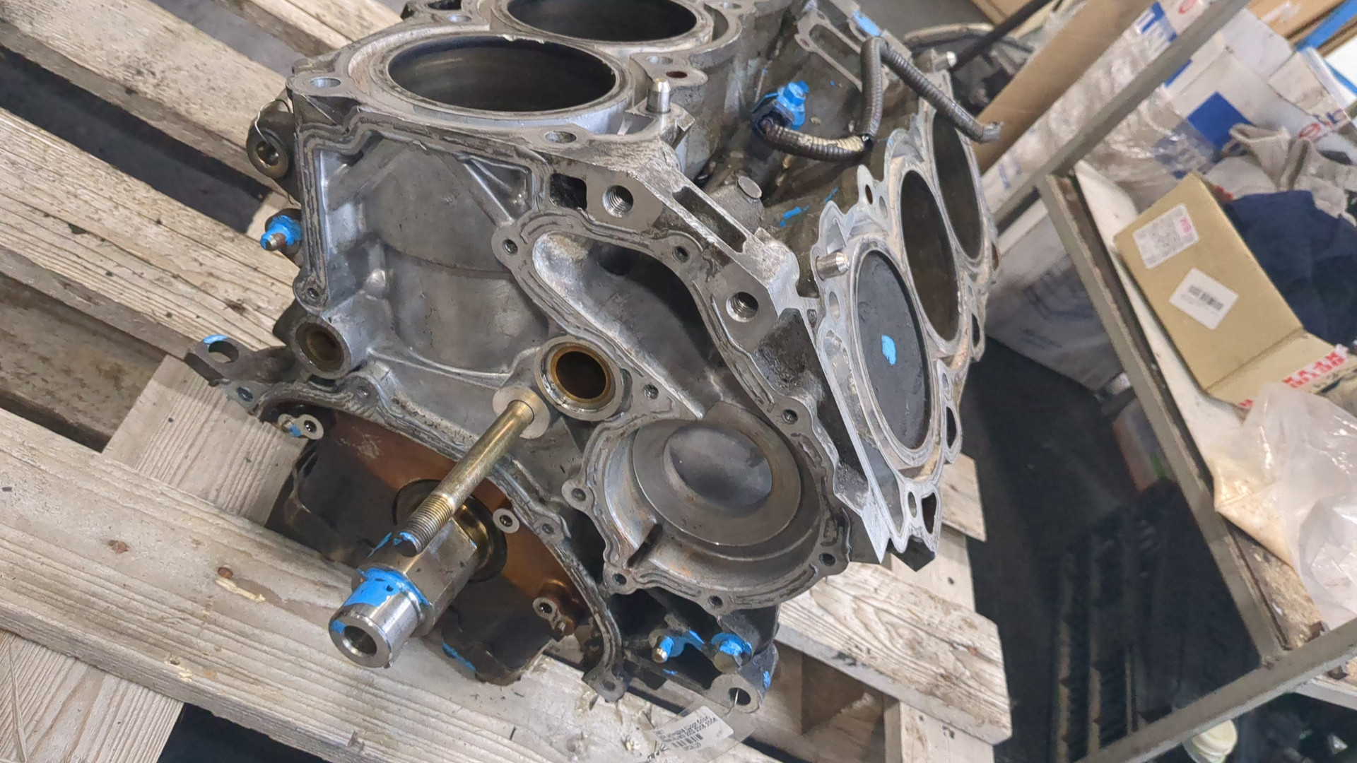 Блок двигателя