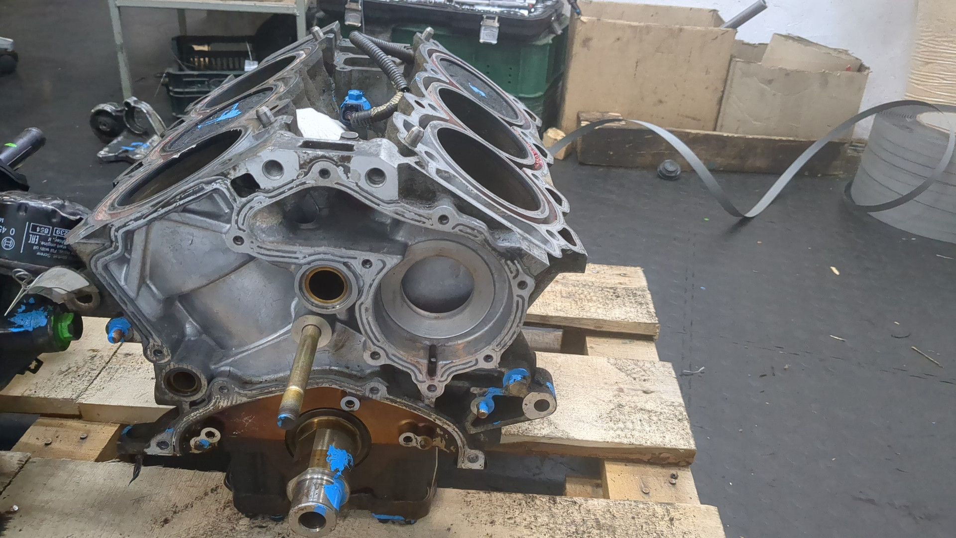 Блок двигателя для Murano (Z50) 2002-2008