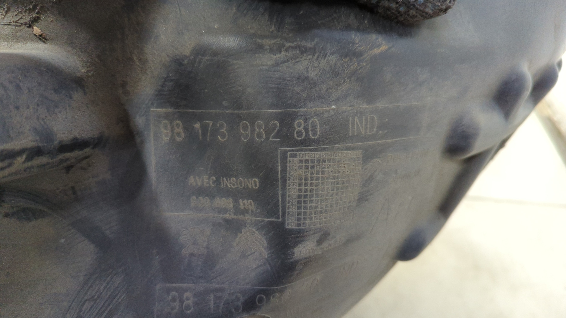 Локер задний правый