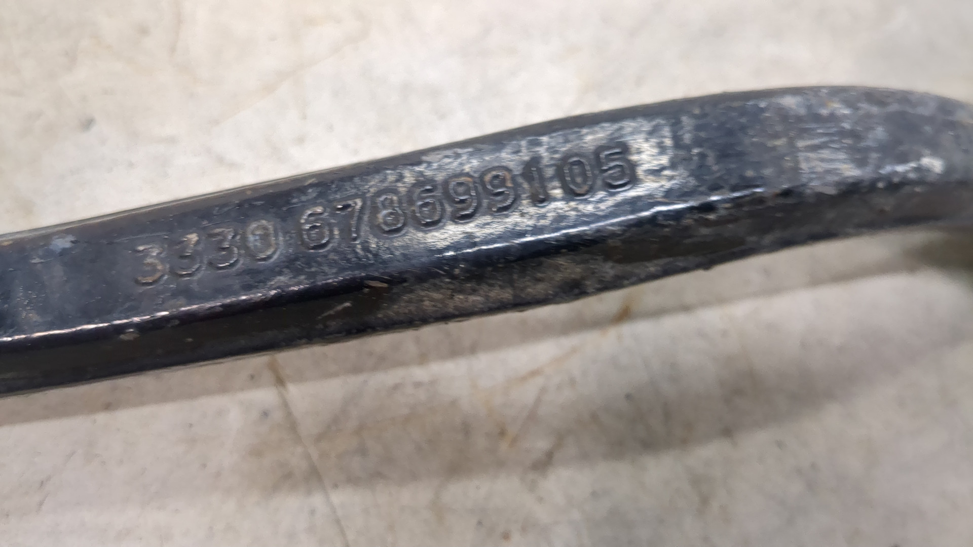 Рычаг задний