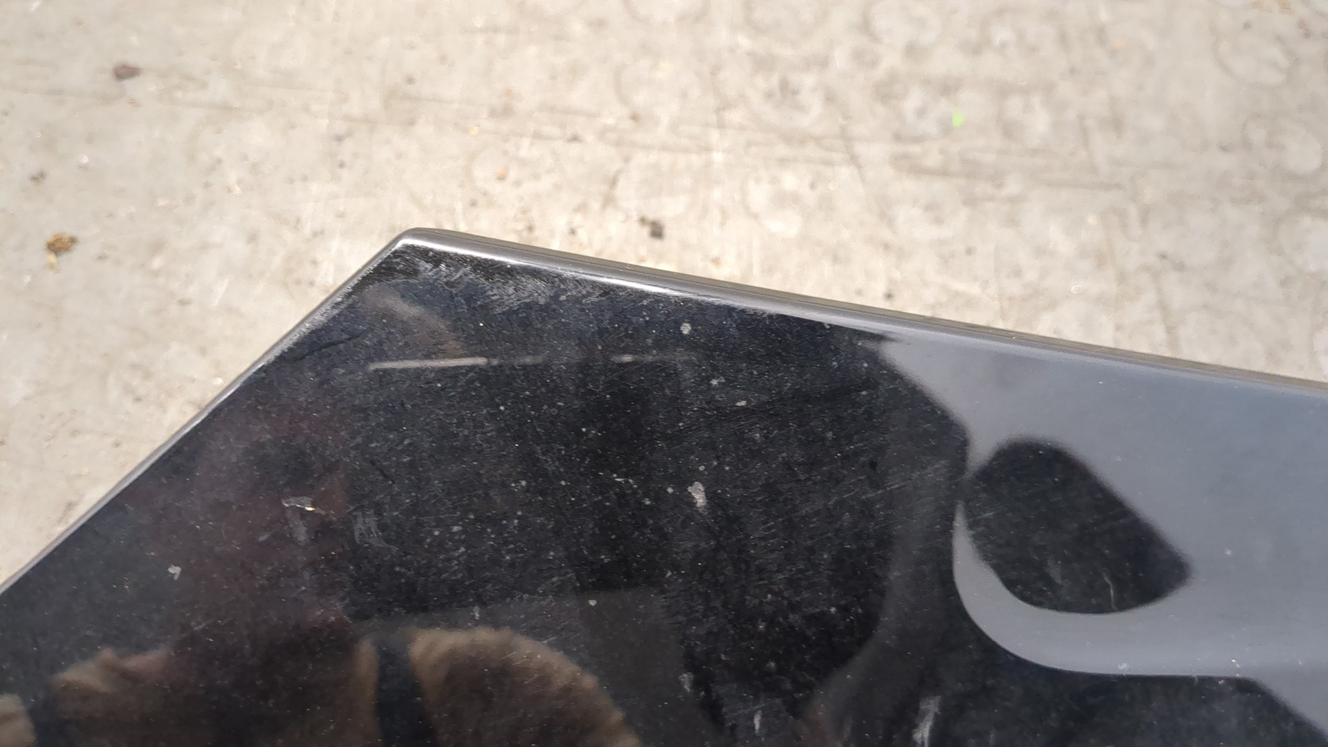 Накладка заднего крыла левого